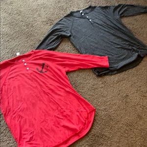 Flag nor Fail Men’s Henley Shirts